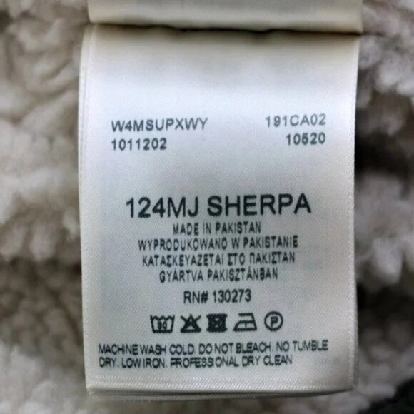 The Montana New Wrangler Icons124MJ Men's Sherpa Corduroy Jacket Size XL Trucker - Picture 8 of 15